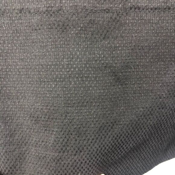 THEORY | Tie Front Black Blazer Cotton Linen Sz 8 - Picture 7 of 10